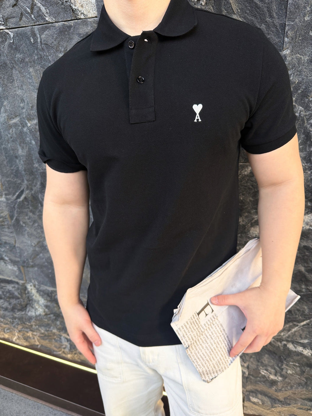 2026 New Heart A Embroidered Polo Shirt (BB818-A40)