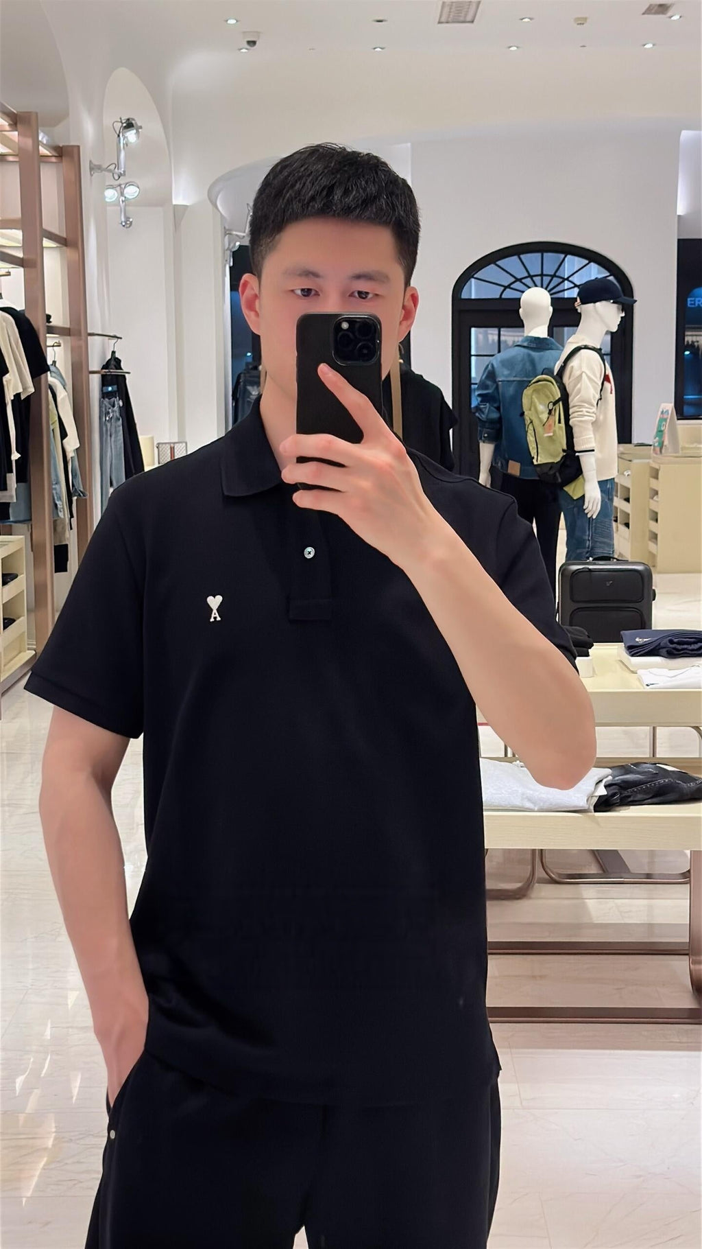 2026 New Heart A Embroidered Polo Shirt (BB818-A40)