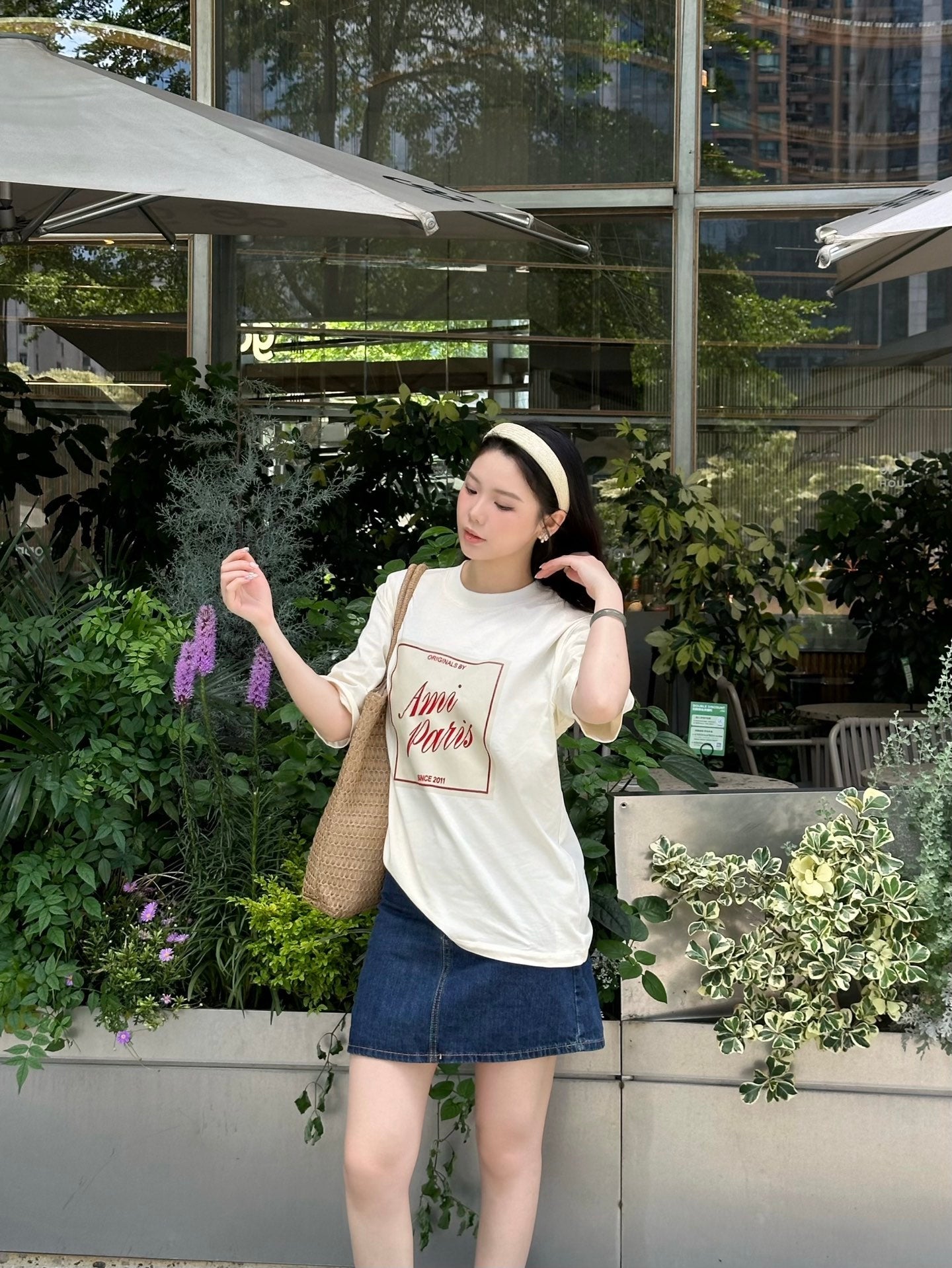 2026 Women's Heart A Retro Print Short-Sleeved T-Shirt (EE421)