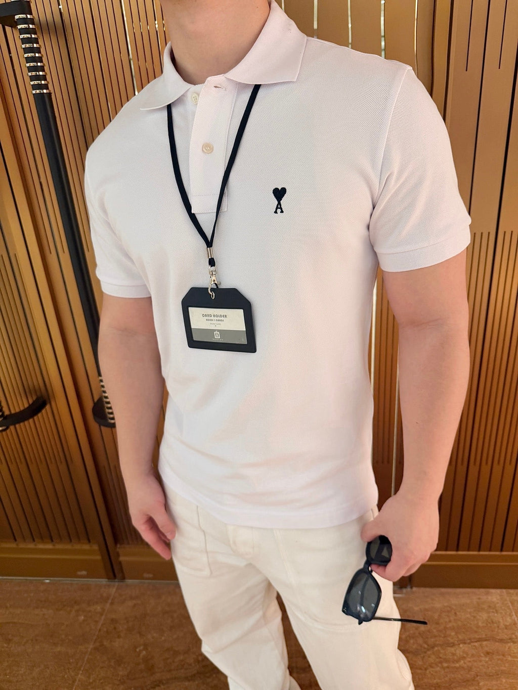 2026 New Heart A Embroidered Polo Shirt (BB818-A40)