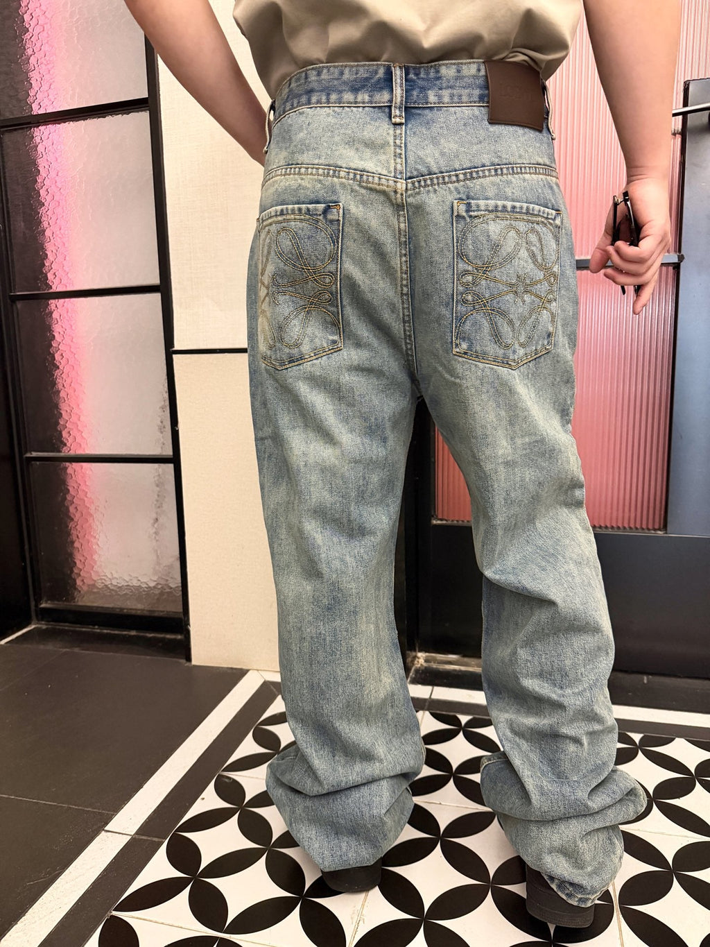 2026 New Way Embroidered Jeans (BB836-B55)