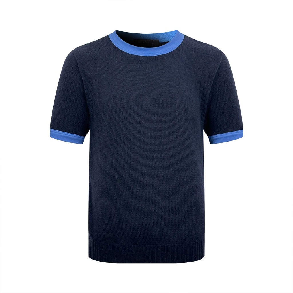 2026 New Triangle Brand Short-Sleeved Sweater with Triangle Logo (AA569-A50)