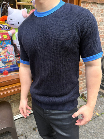 2026 New Triangle Brand Short-Sleeved Sweater with Triangle Logo (AA569-A50)