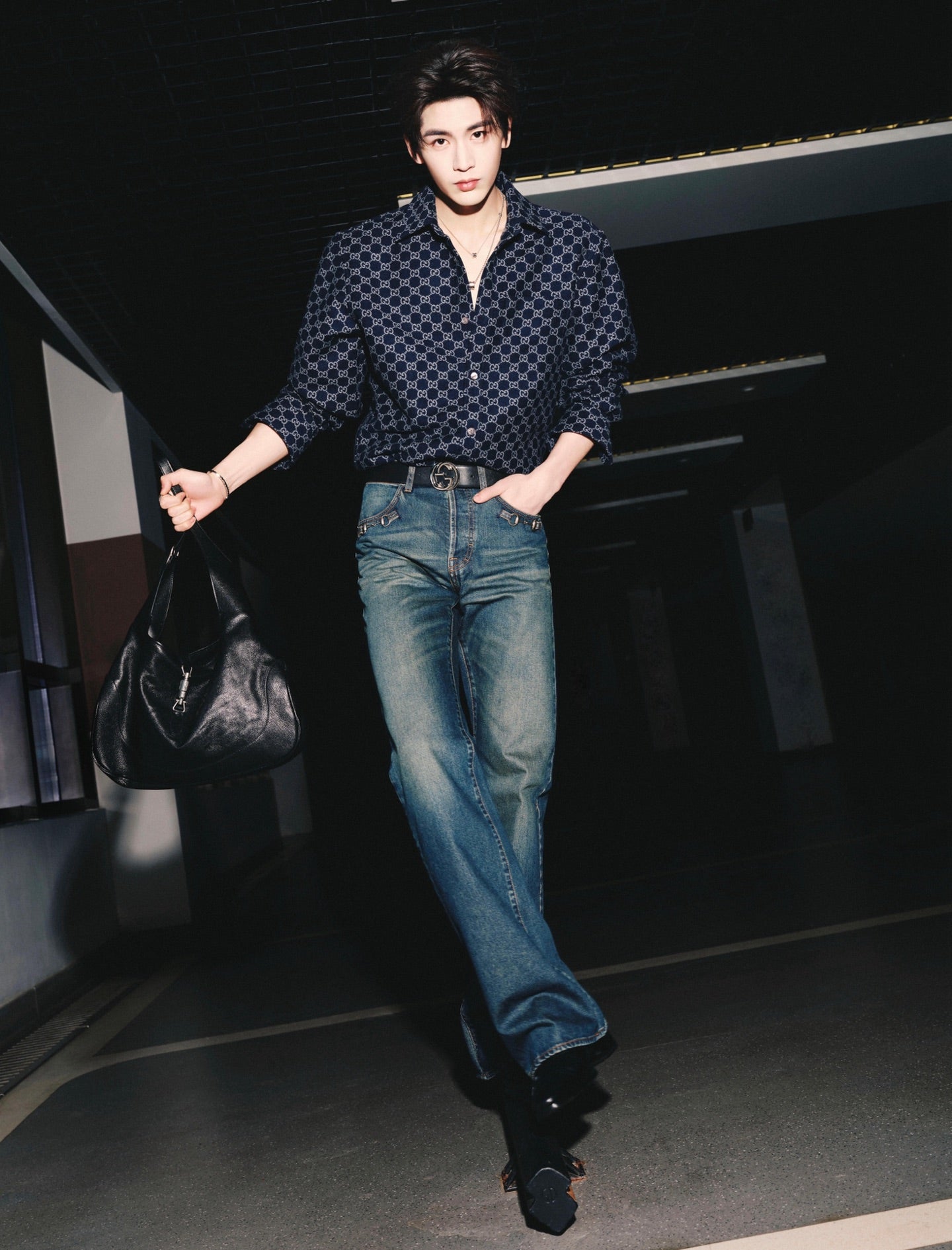 2026 New GU Horsebit Jeans (CC976-B60)