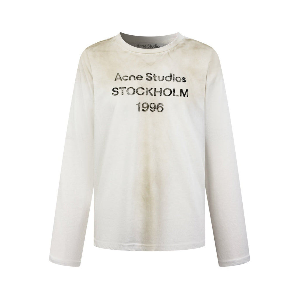 2026 New Acn Long-Sleeved T-Shirt with Distressed Printed Logo (CC975-A40)