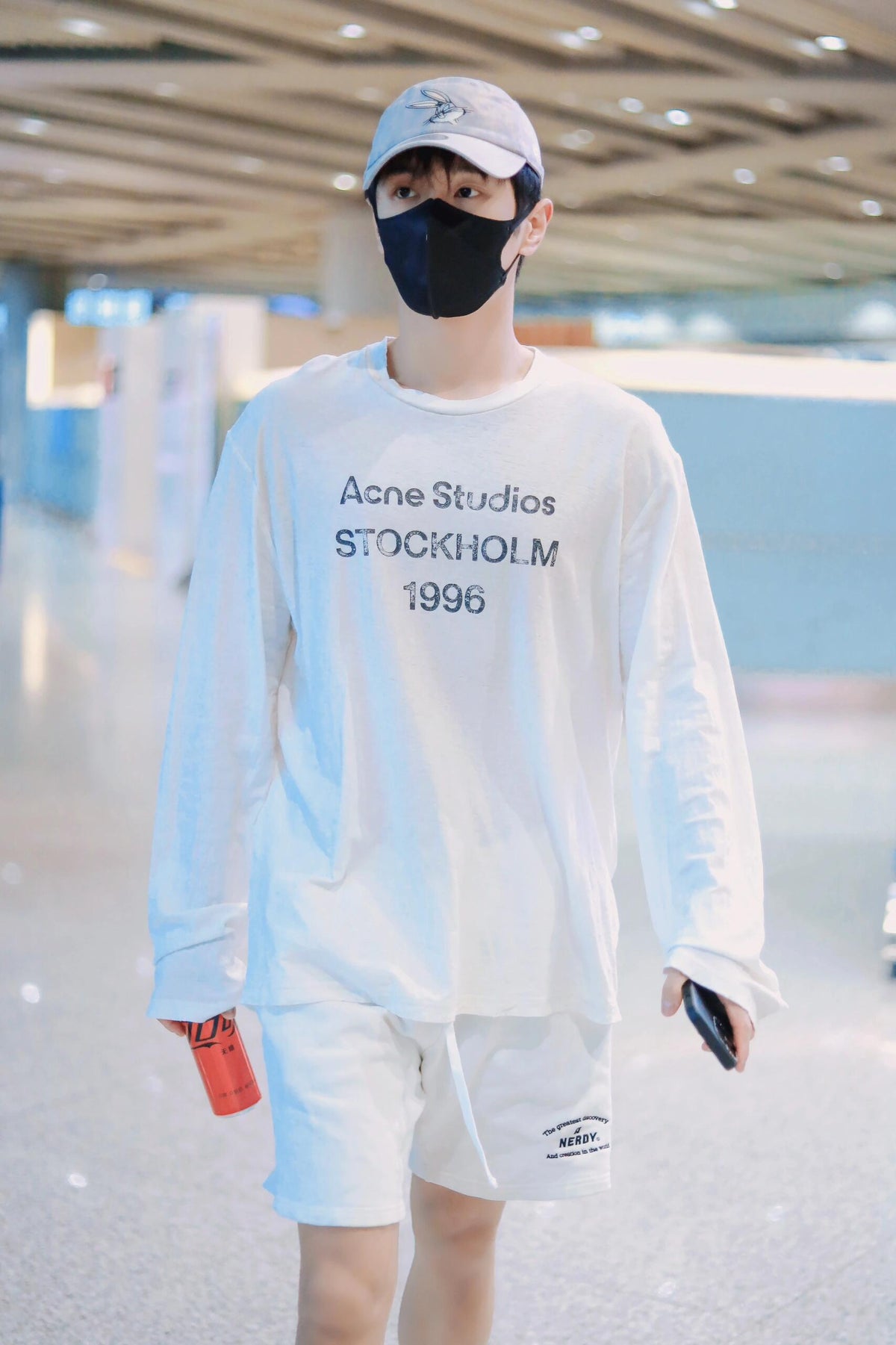 2026 New Acn Long-Sleeved T-Shirt with Distressed Printed Logo (CC975-A40)