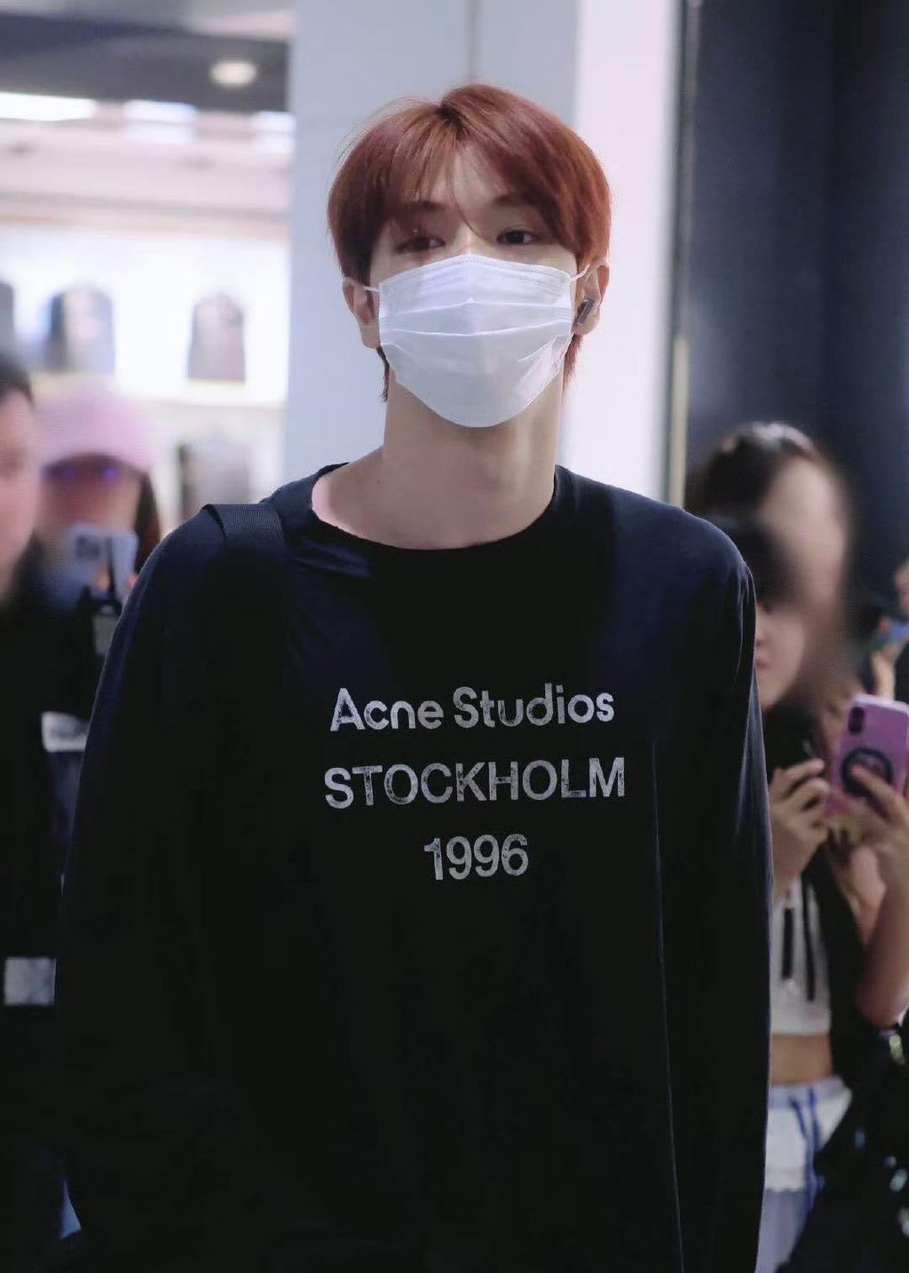 2026 New Acn Long-Sleeved T-Shirt with Distressed Printed Logo (CC975-A40)