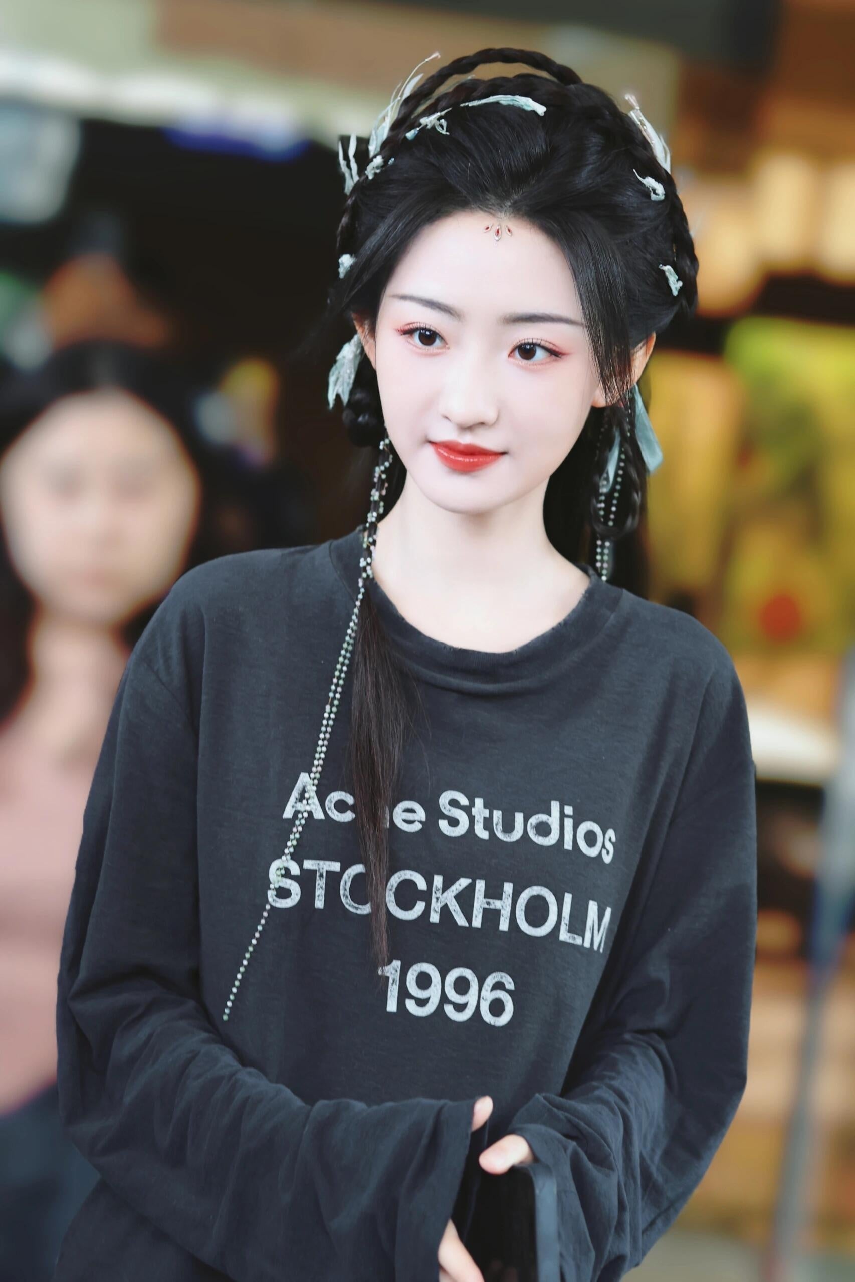 2026 New Acn Long-Sleeved T-Shirt with Distressed Printed Logo (CC975-A40)