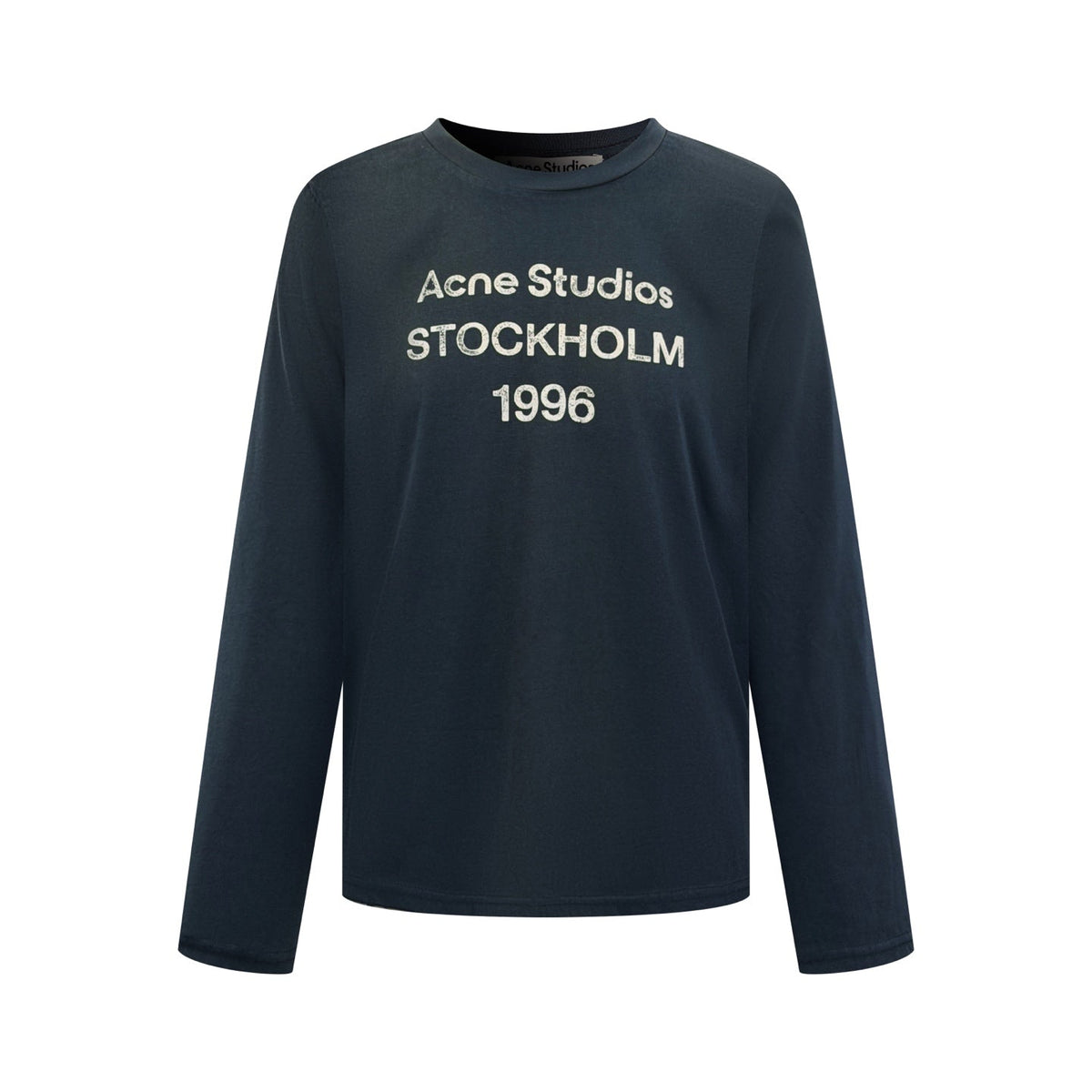 2026 New Acn Long-Sleeved T-Shirt with Distressed Printed Logo (CC975-A40)