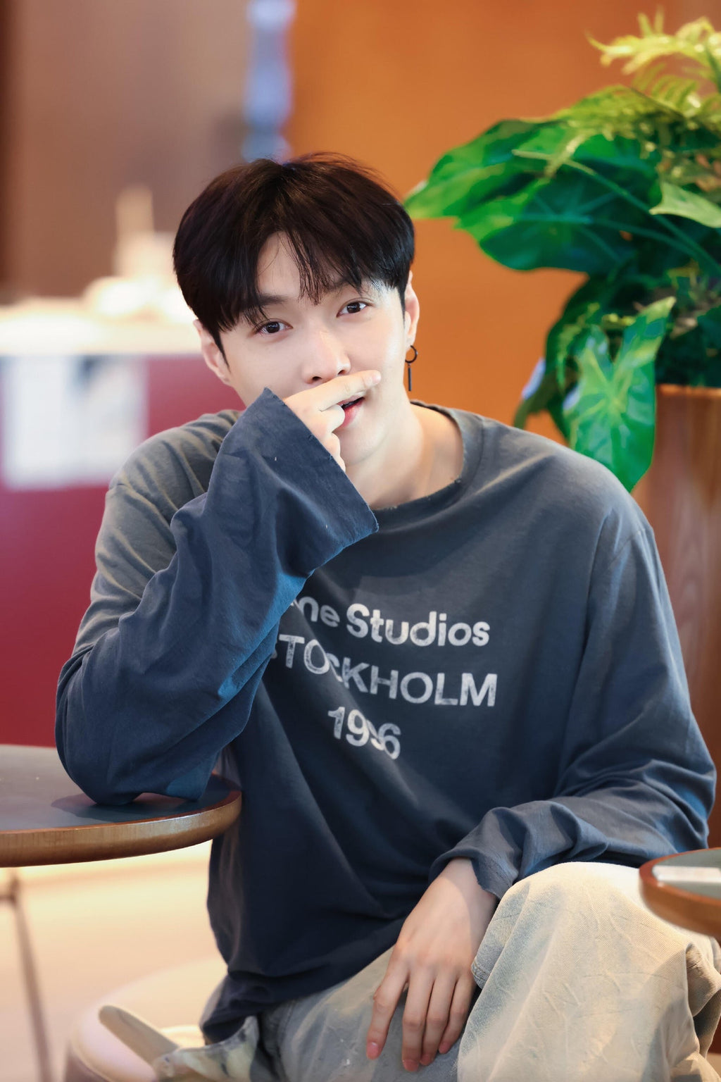 2026 New Acn Long-Sleeved T-Shirt with Distressed Printed Logo (CC975-A40)