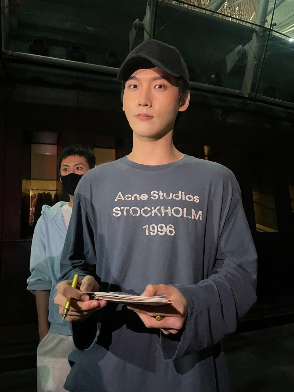 2026 New Acn Long-Sleeved T-Shirt with Distressed Printed Logo (CC975-A40)