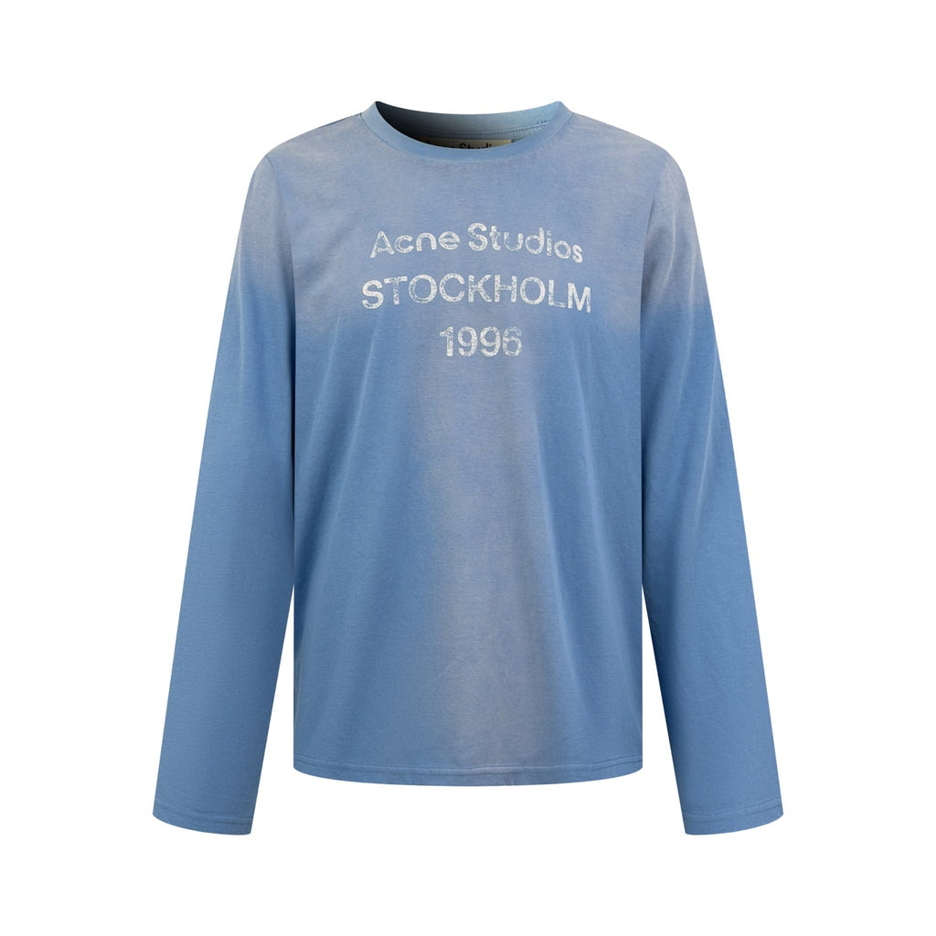 2026 New Acn Long-Sleeved T-Shirt with Distressed Printed Logo (CC975-A40)