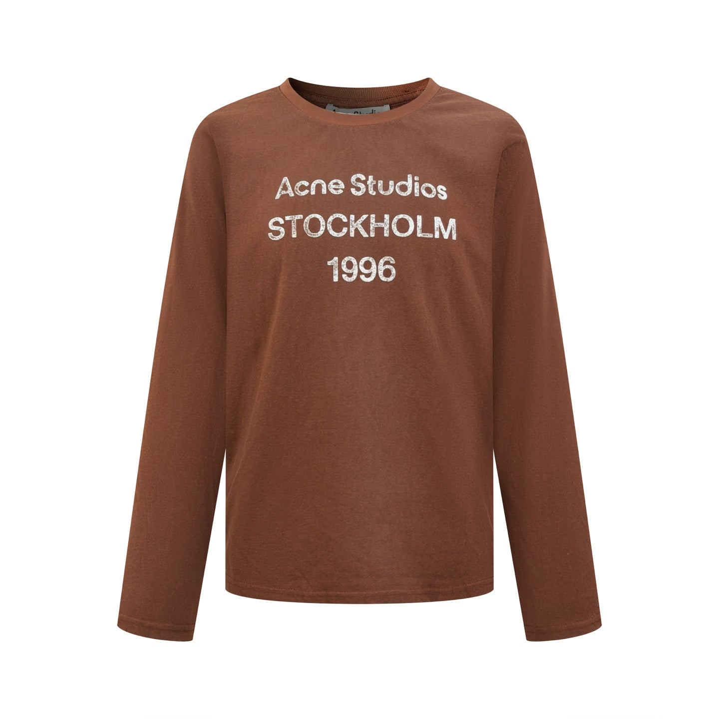 2026 New Acn Long-Sleeved T-Shirt with Distressed Printed Logo (CC975-A40)