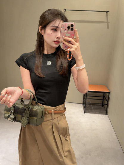 2026 Women's Way Embroidered Short-Sleeved Top (EE412)