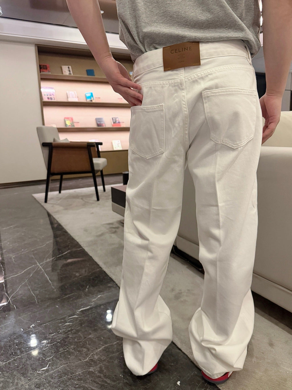 2026 New Ce Leather-Label Jeans (CC971-B65)