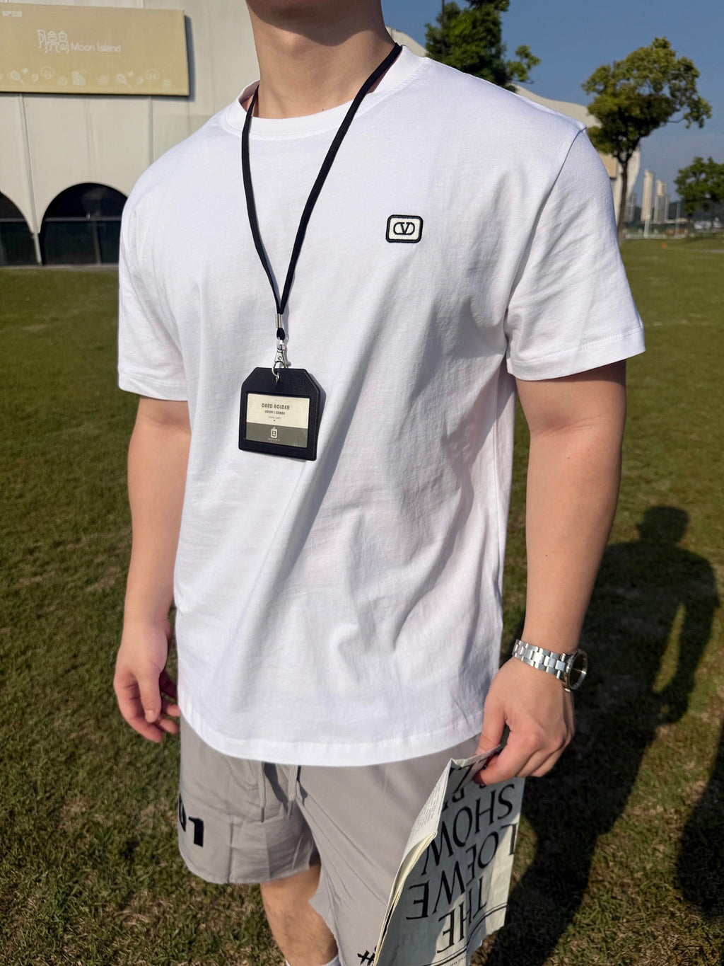 2026 New Style VA Embroidered Short-Sleeved T-Shirt (AA593-A00)