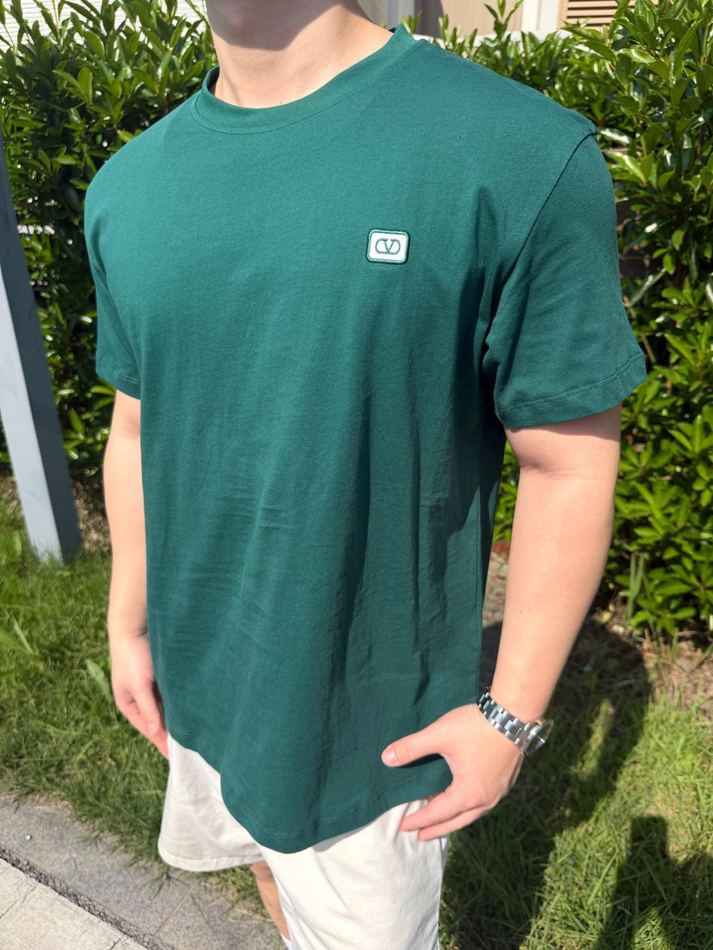 2026 New Style VA Embroidered Short-Sleeved T-Shirt (AA593-A00)
