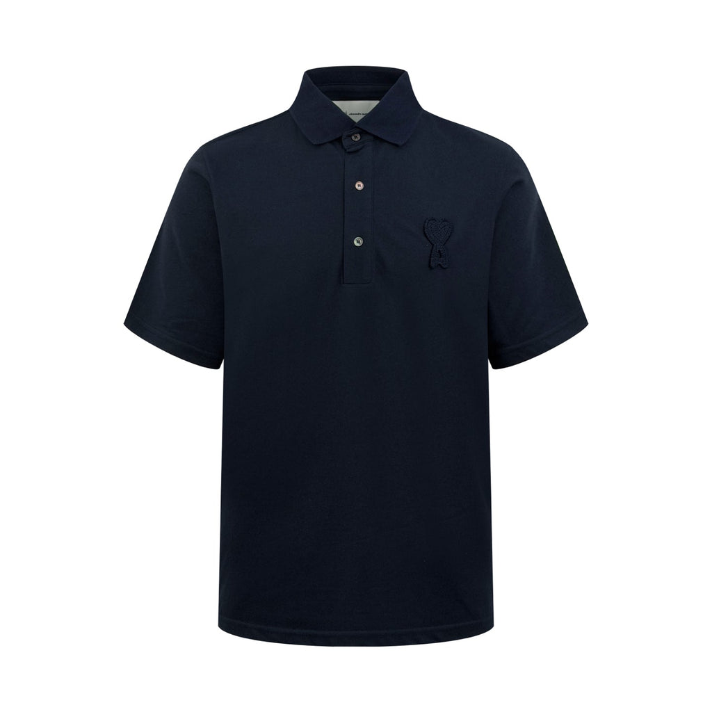 2026 New Heart A Crocheted Heart Polo Shirt (CC959-A45)