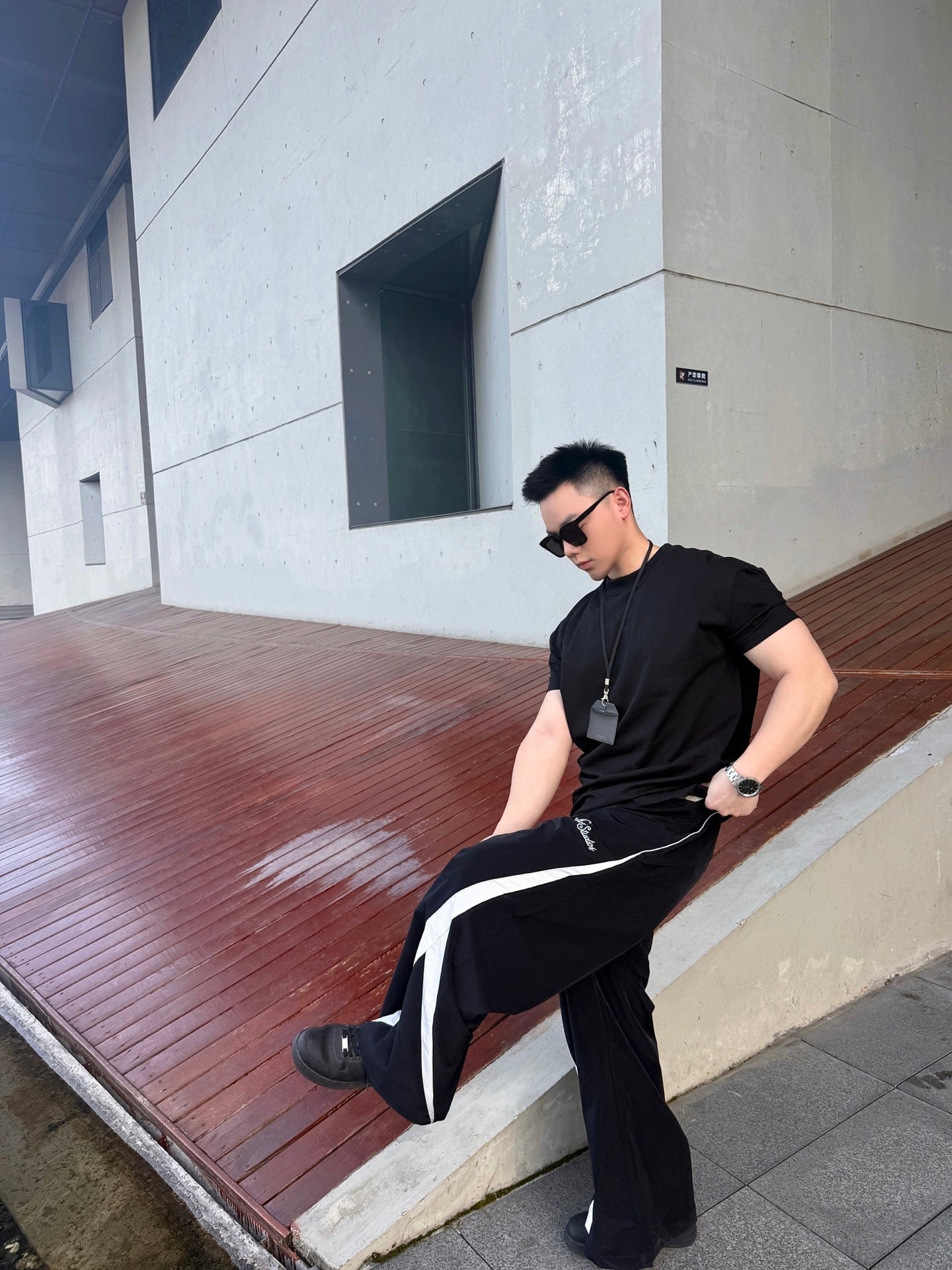 2026 New Acn Embroidered Logo Trousers (BB811-B45)