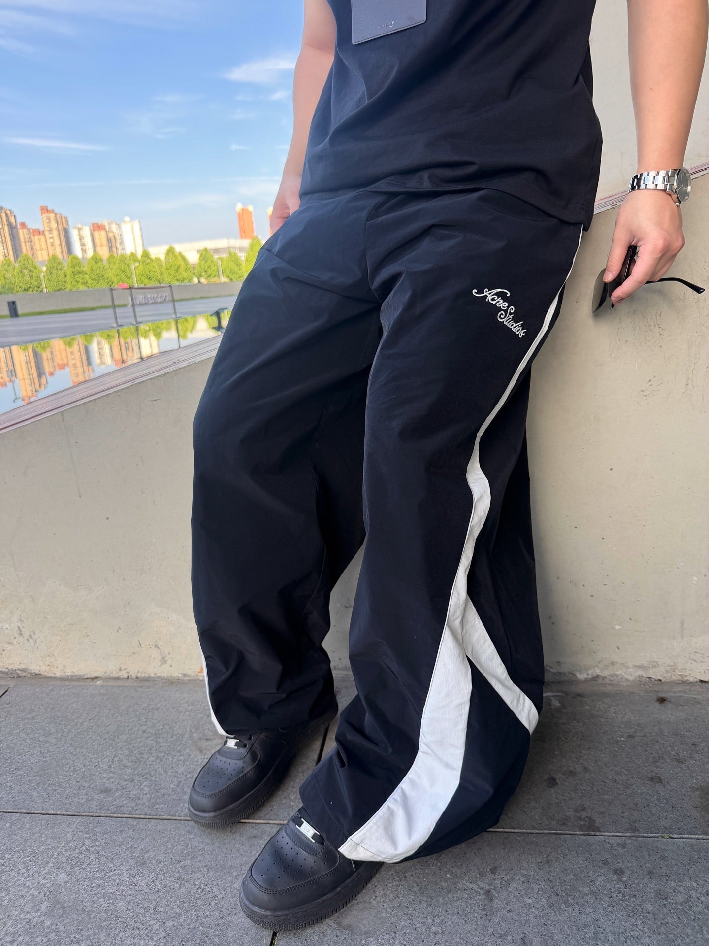 2026 New Acn Embroidered Logo Trousers (BB811-B45)
