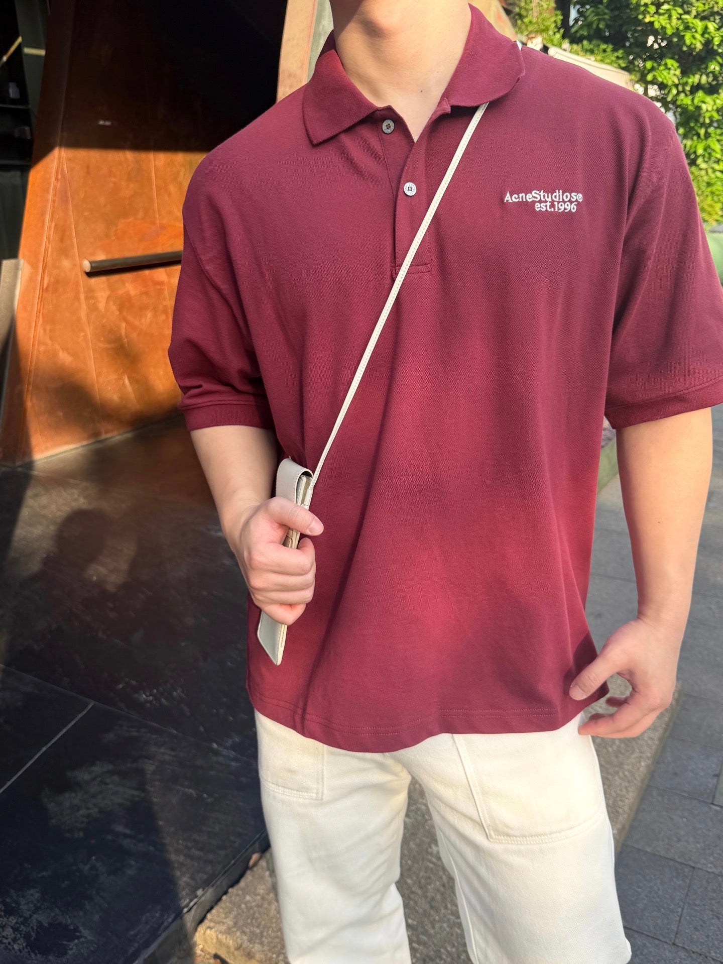 2026 New Acn Embroidered Logo Polo Shirt (AA559-A35)