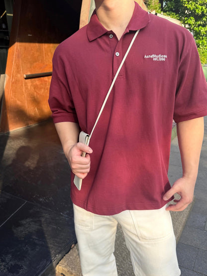 2026 New Acn Embroidered Logo Polo Shirt (AA559-A35)