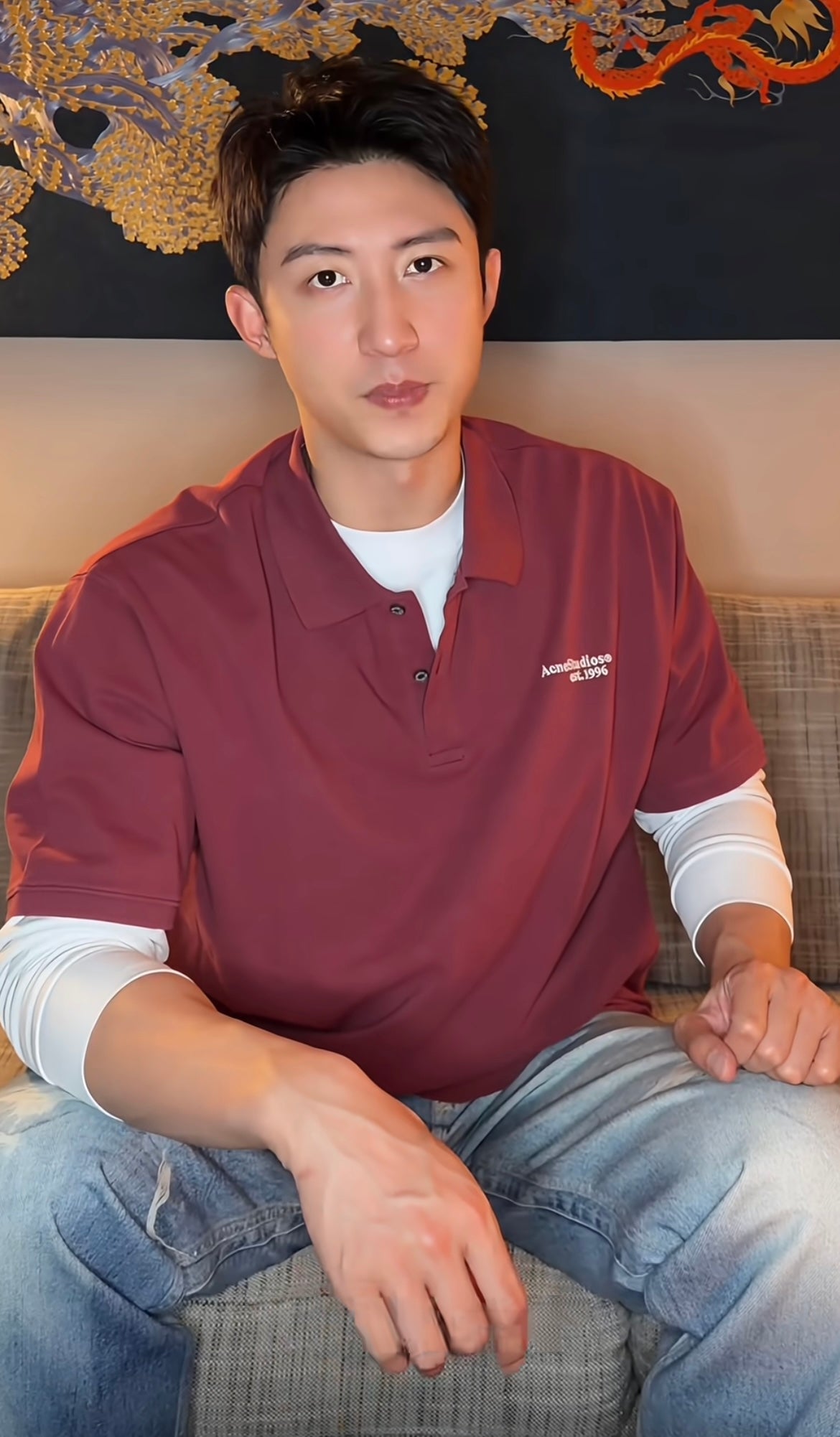 2026 New Acn Embroidered Logo Polo Shirt (AA559-A35)