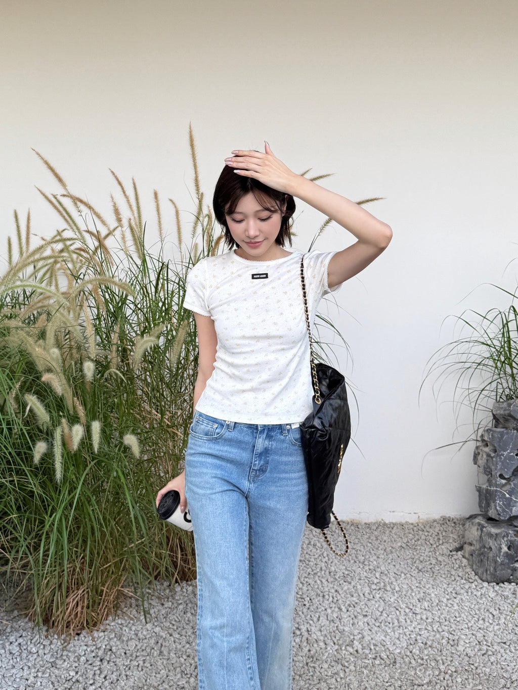 2026 Women's MM Floral Short-Sleeved T-Shirt (FF745)