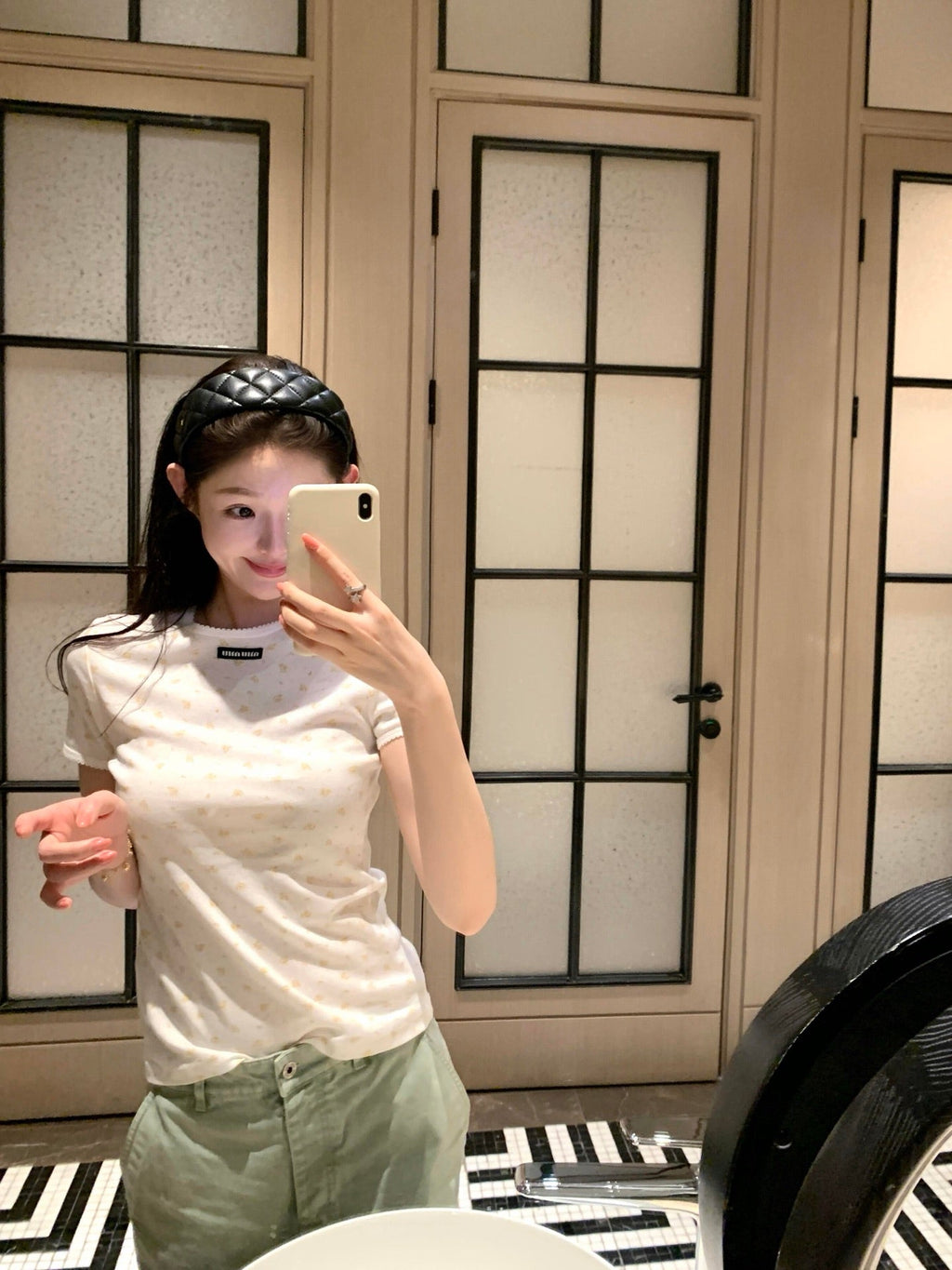 2026 Women's MM Floral Short-Sleeved T-Shirt (FF745)