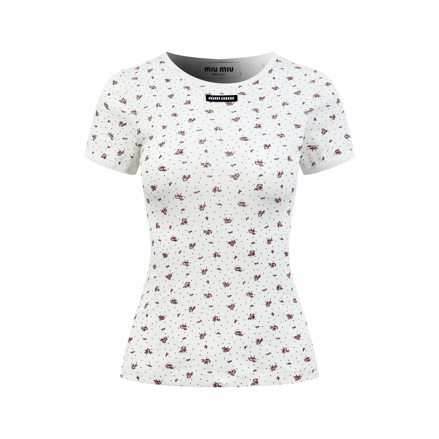 2026 Women's MM Floral Short-Sleeved T-Shirt (FF745)