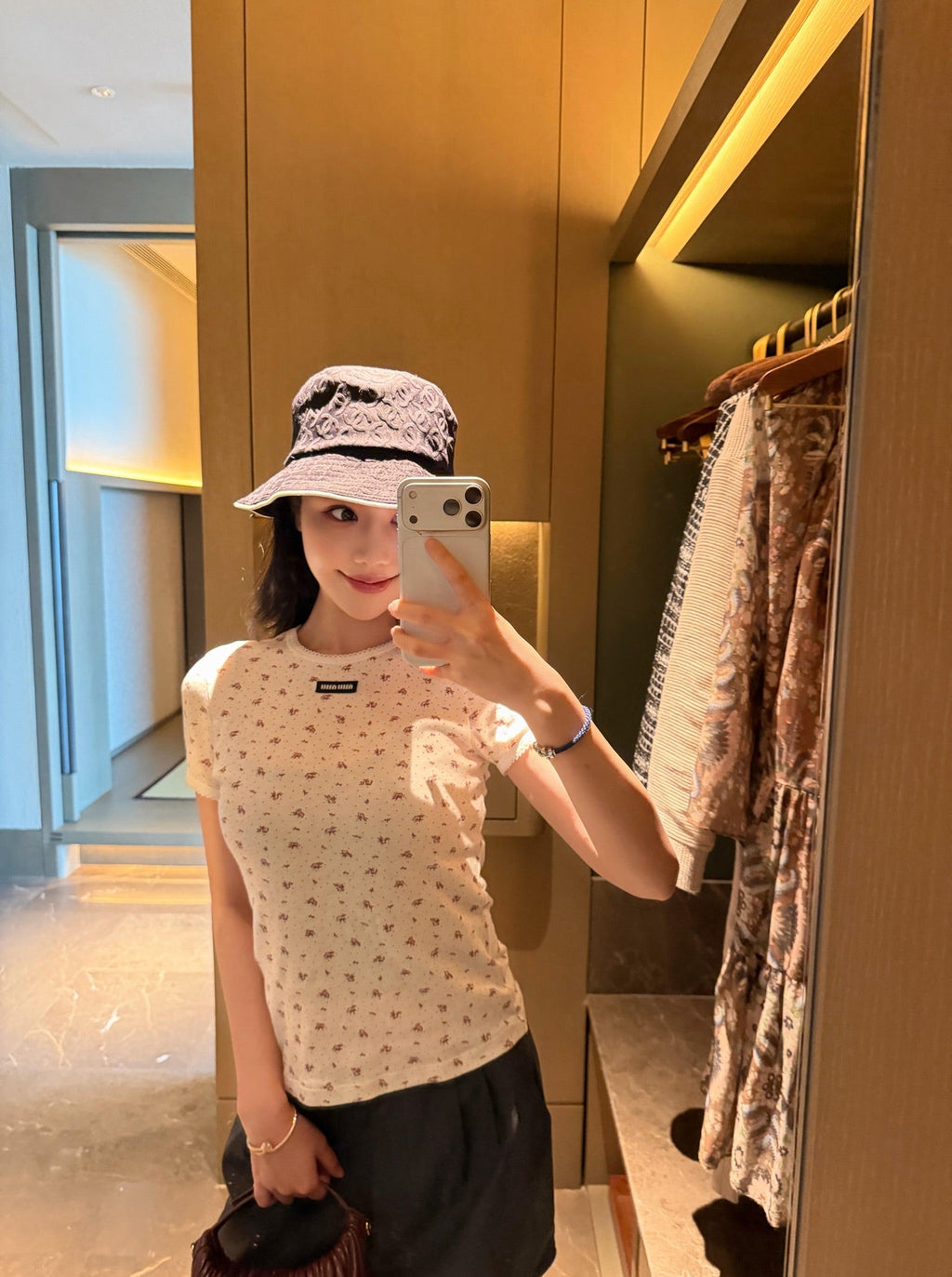 2026 Women's MM Floral Short-Sleeved T-Shirt (FF745)