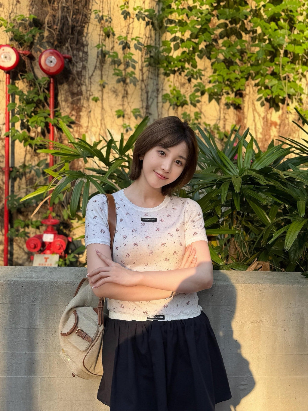 2026 Women's MM Floral Short-Sleeved T-Shirt (FF745)