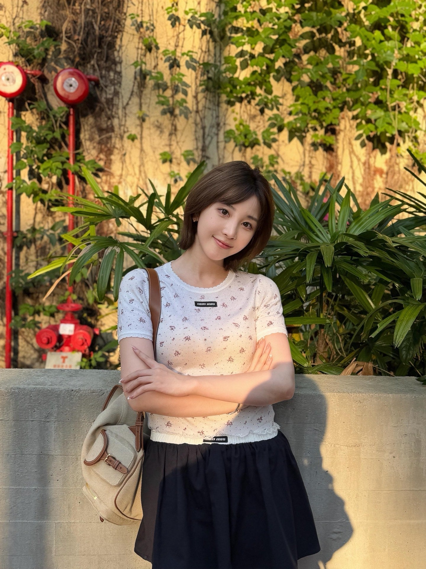 2026 Women's MM Floral Short-Sleeved T-Shirt (FF745)