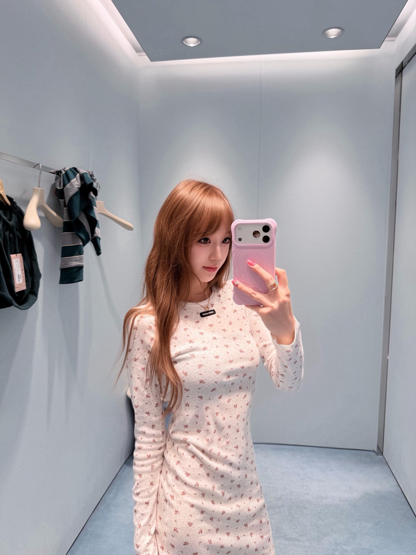 2026 Women's MM Floral Long-Sleeved Dress (FF746)