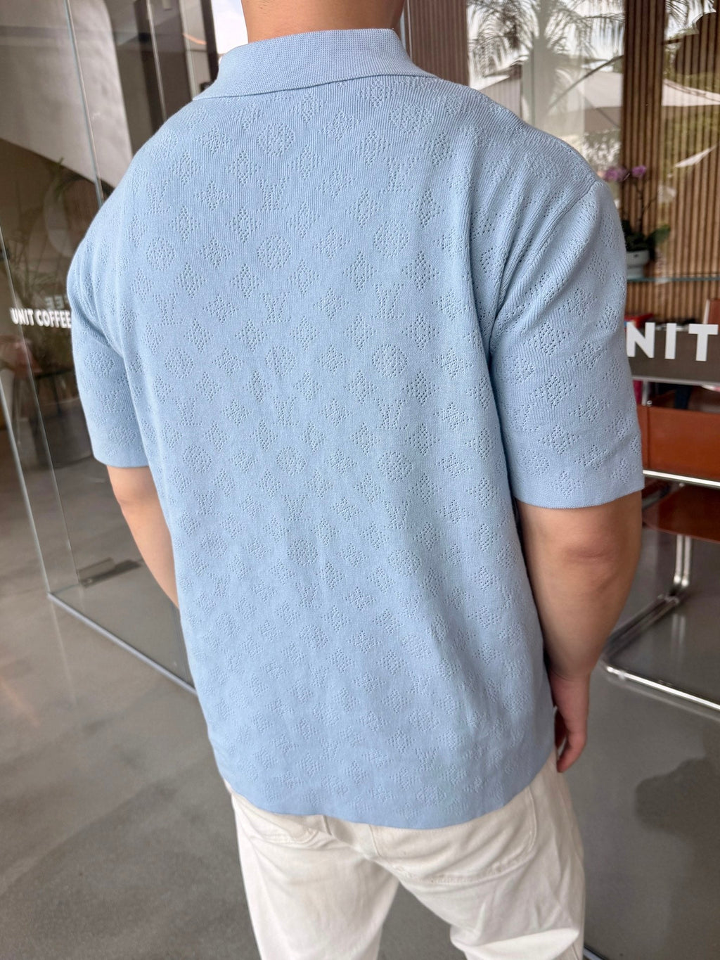 2026 New LY All-Over Print Mesh Polo Shirt (AA601-A90)