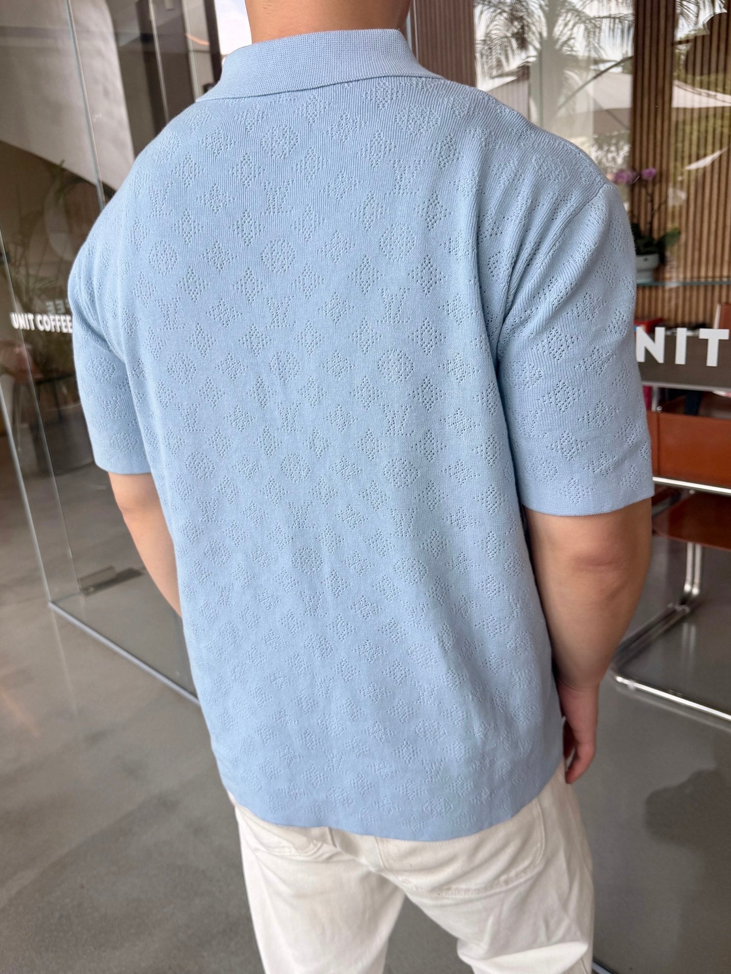 2026 New LY All-Over Print Mesh Polo Shirt (AA601-A90)