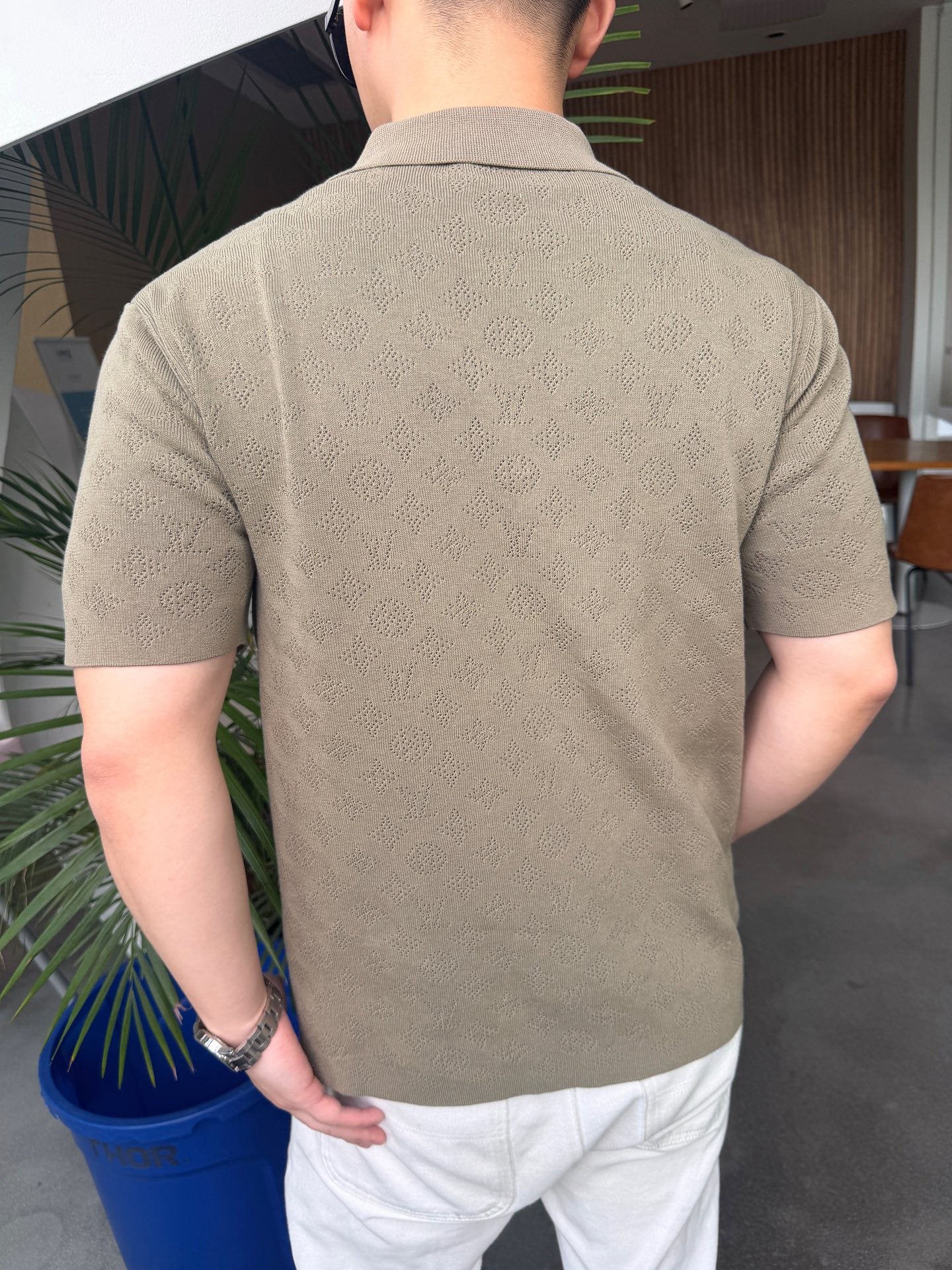 2026 New LY All-Over Print Mesh Polo Shirt (AA601-A90)