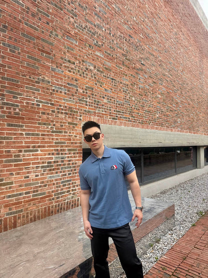 2026 New Mon Patch Logo Polo Shirt (BB835-A35)