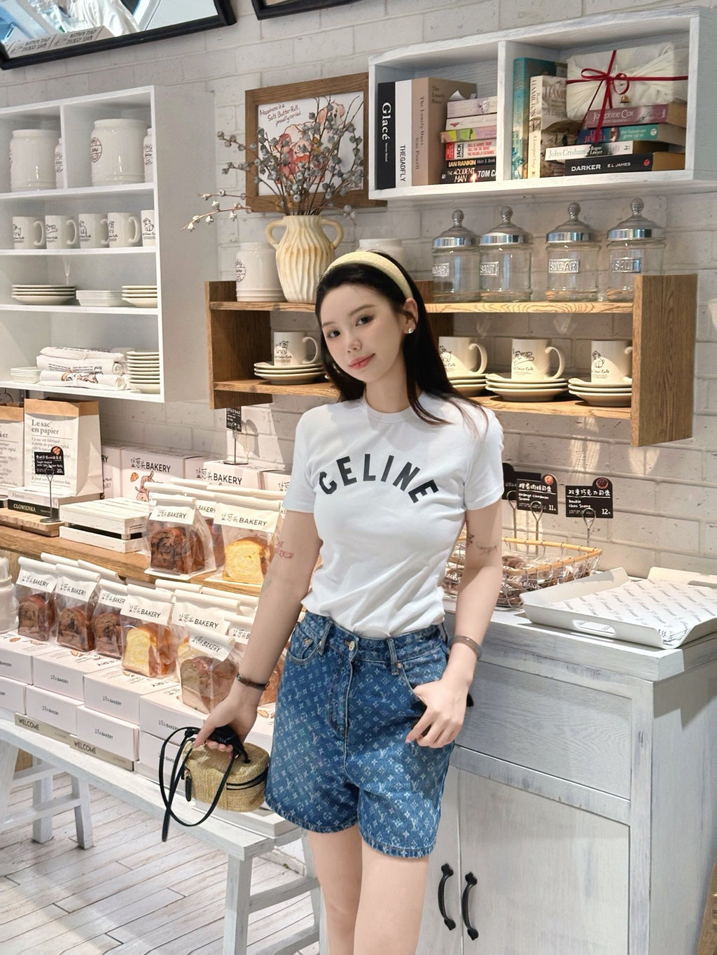 2026 Women's Ce-marked printed short-sleeved top (DD133)