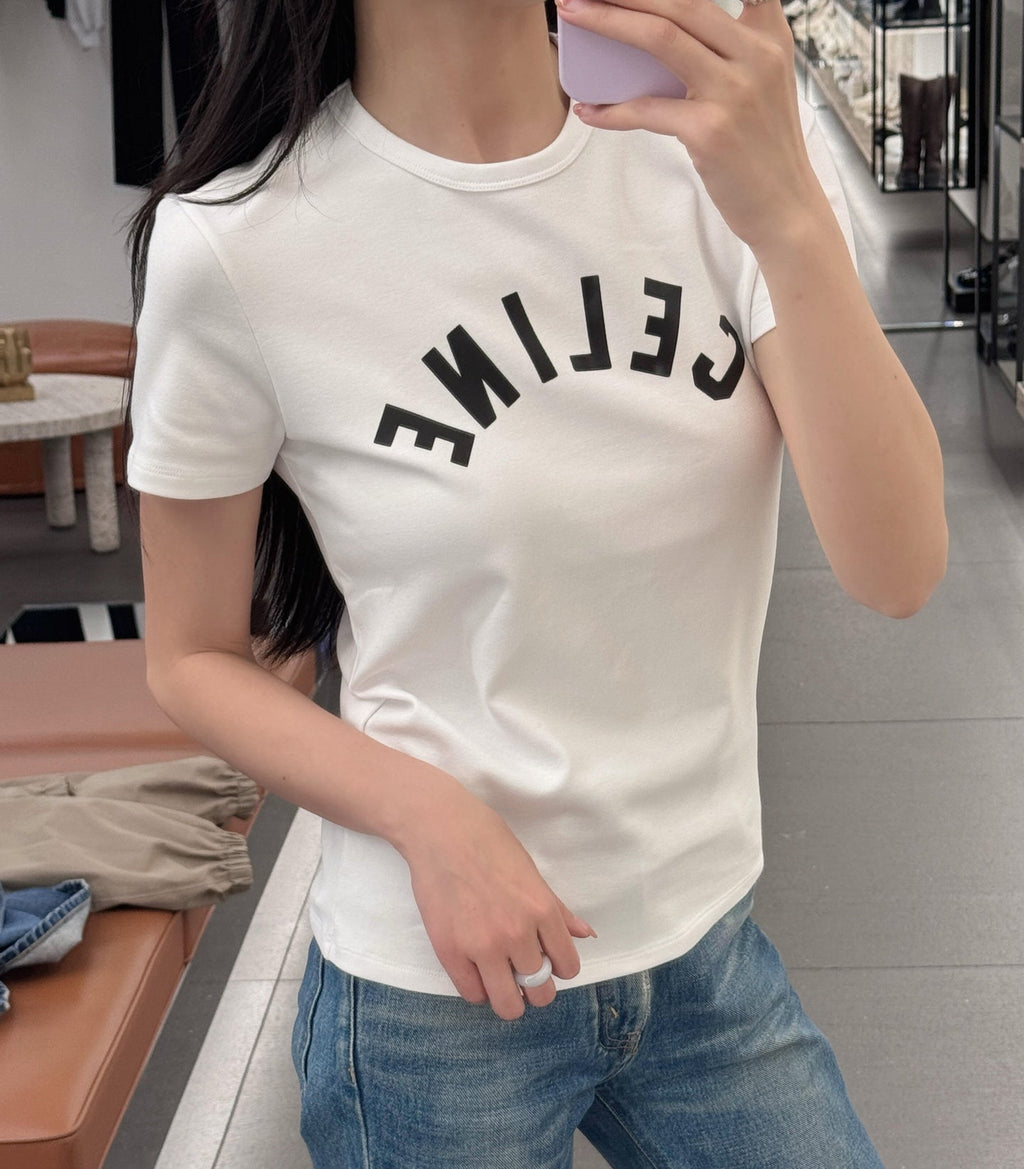 2026 Women's Ce-marked printed short-sleeved top (DD133)