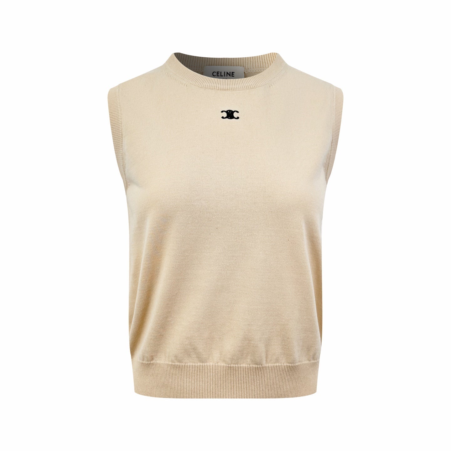 2026 Women's Ce Logo Embroidered Sweater Vest (DD111)