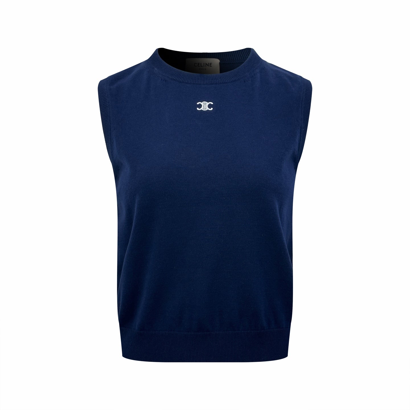 2026 Women's Ce Logo Embroidered Sweater Vest (DD111)