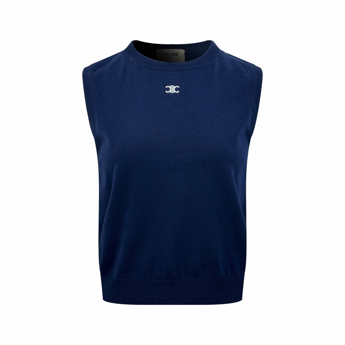 2026 Women's Ce Logo Embroidered Sweater Vest (DD111)