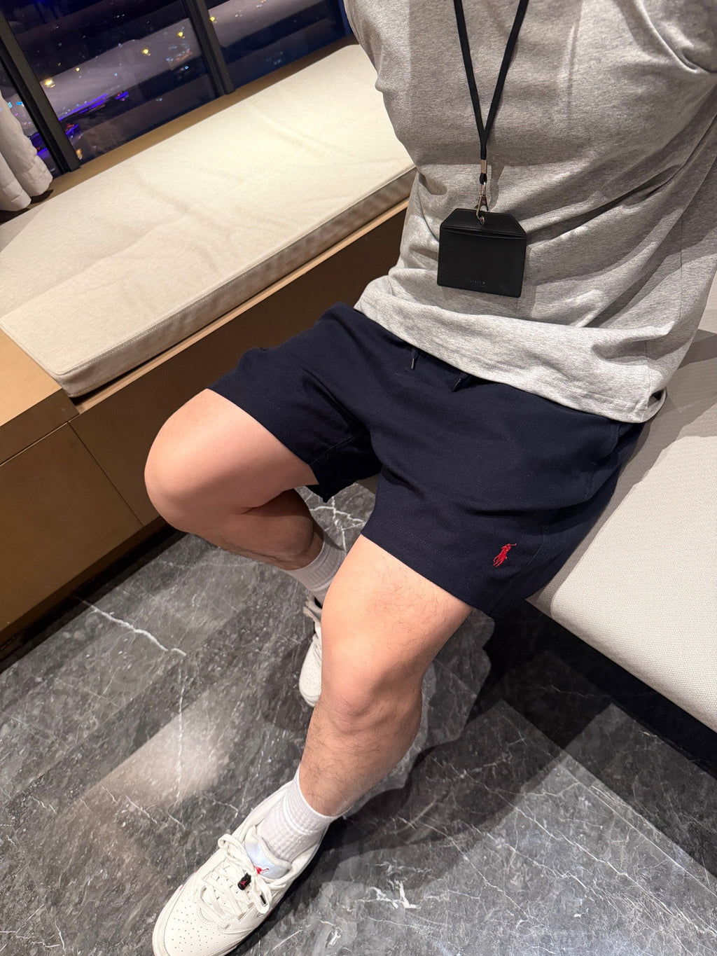 2026 New RL Embroidered Linen Shorts (CC970-A35)