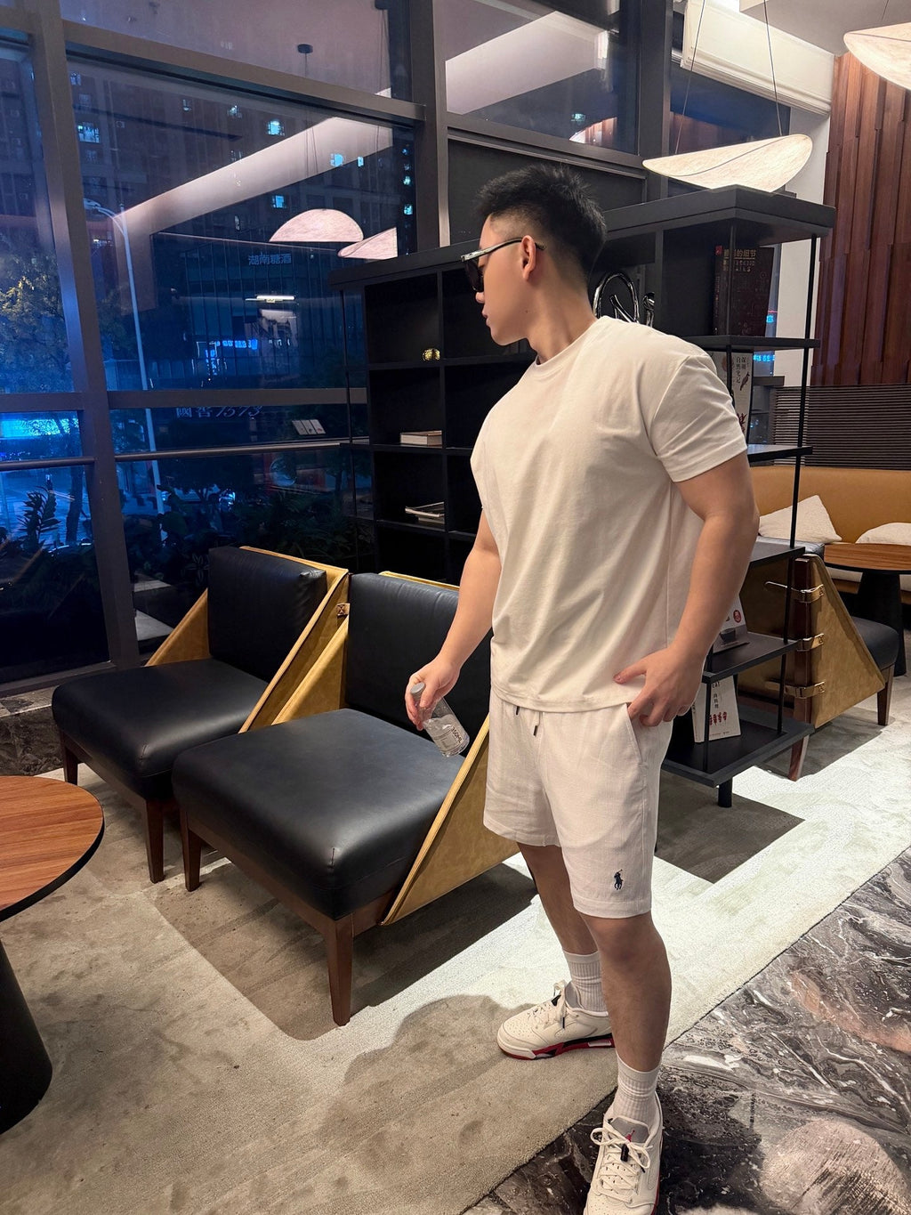 2026 New RL Embroidered Linen Shorts (CC970-A35)