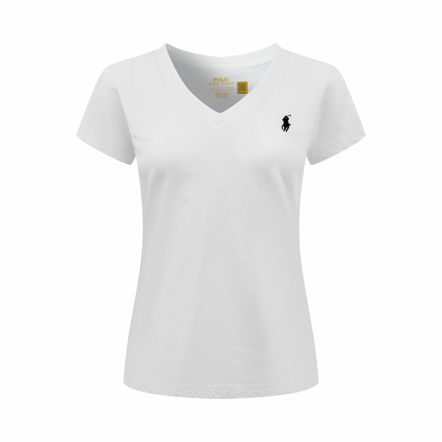 2026 Women's RL Embroidered V-neck Short-sleeved Top (FF743)