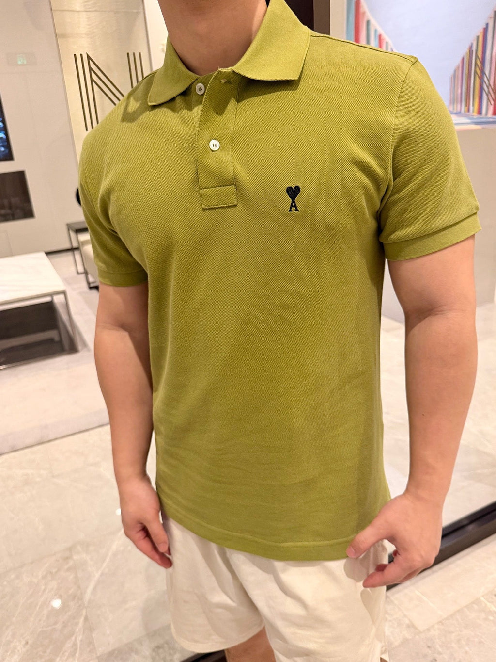 2026 New Heart A Embroidered Polo Shirt (BB818-A40)