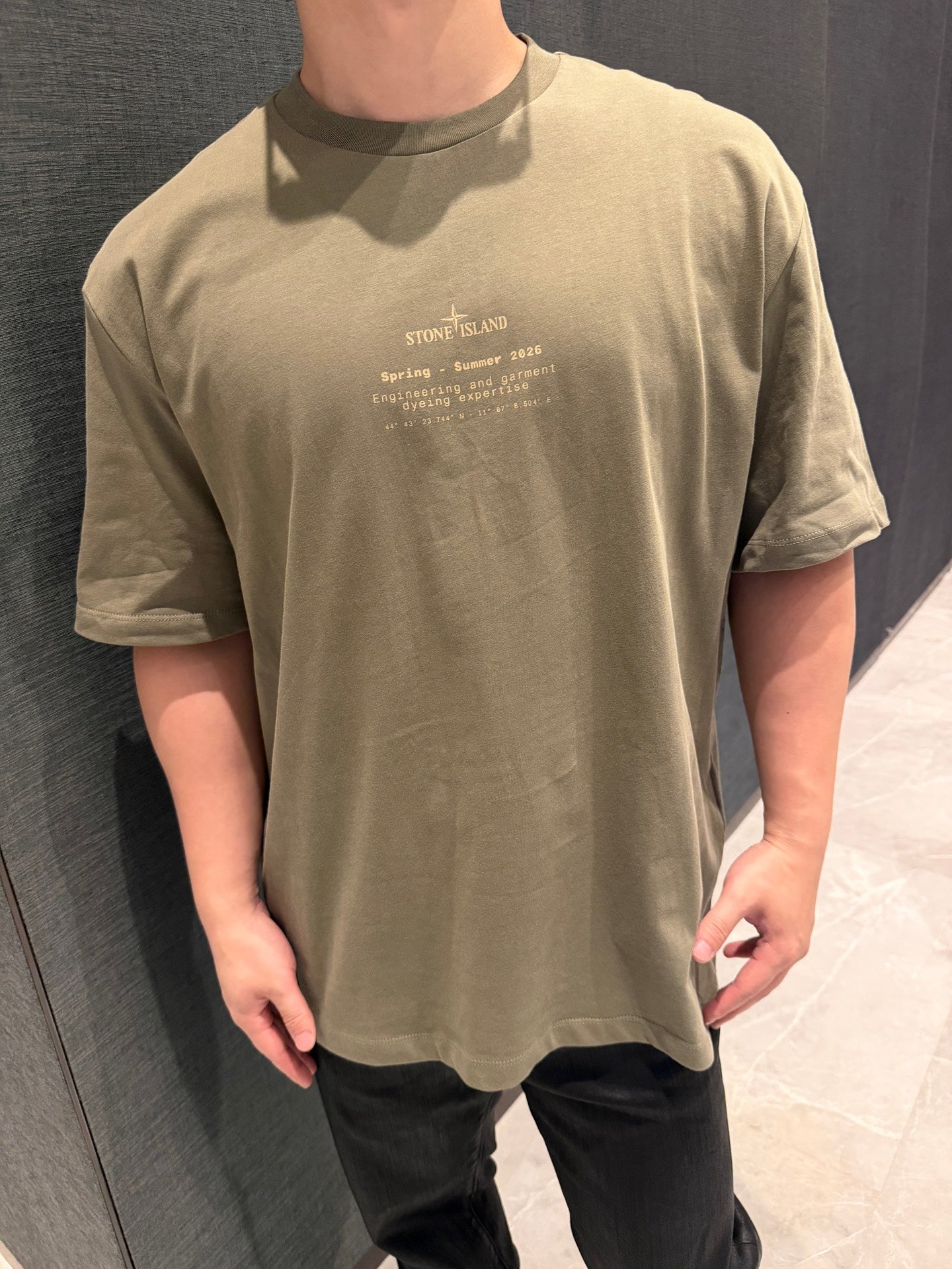 2026 New Style St Emblem Print Short-Sleeved T-Shirt (BB855-A15)