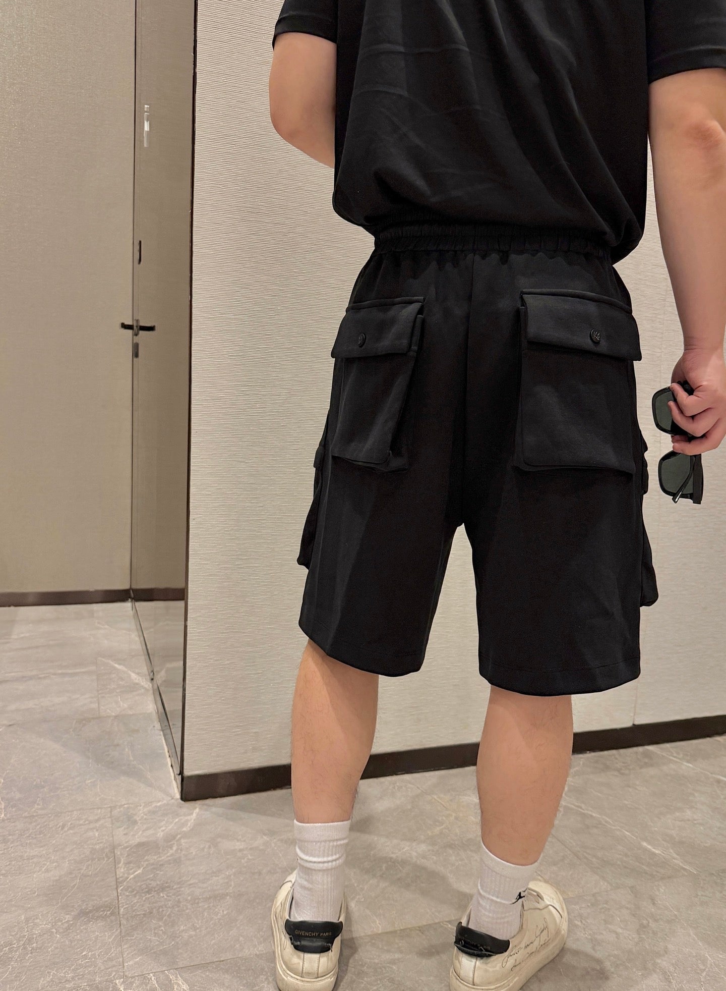 2026 New AR Logo Print Shorts (BB827-A90)