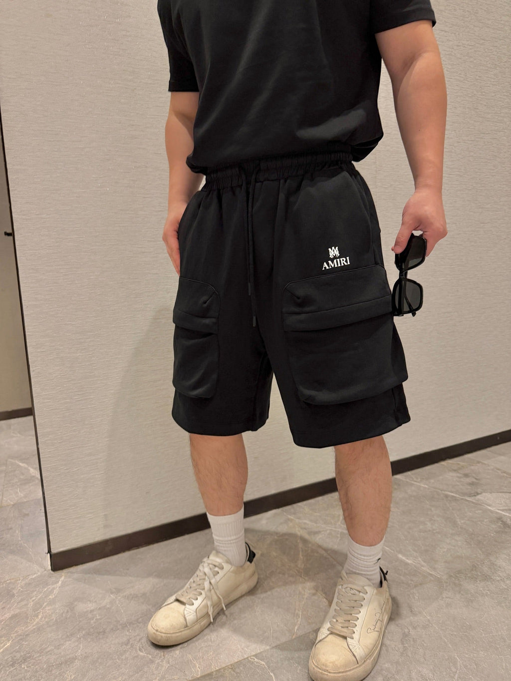 2026 New AR Logo Print Shorts (BB827-A90)